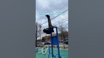 How to do an Inverted Row Pull-up. (Calisthenics) #supinated