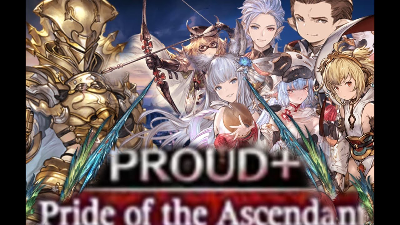 [GBF] Pride of the Ascendant [PROUD+] Golden Knight as Wind Magna first clear no reload