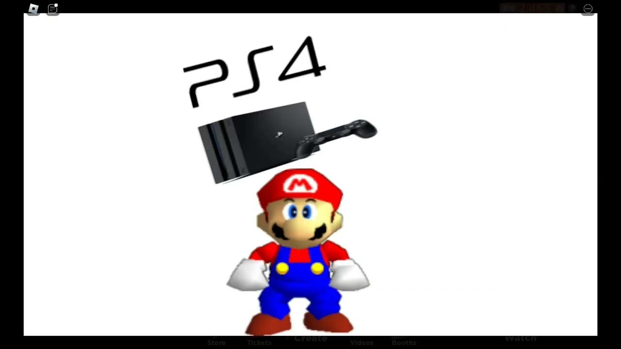 super mario on the ps4?!?! - YouTube