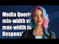 Media Queries min-width VS max-width for responsive website