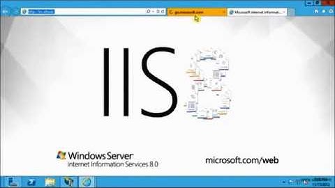 Install IIS 8 on Windows Server 2012