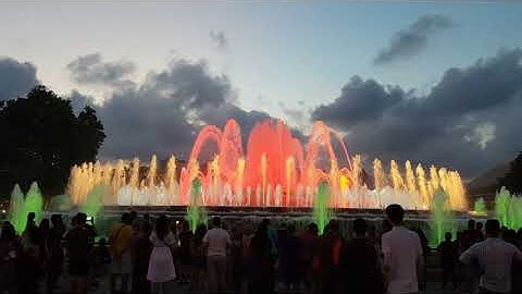 The Magic Fountain of Montjuic - Barcelona