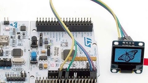 آموزش راه اندازی OLED با میکروکنترلر ARM سری STM32