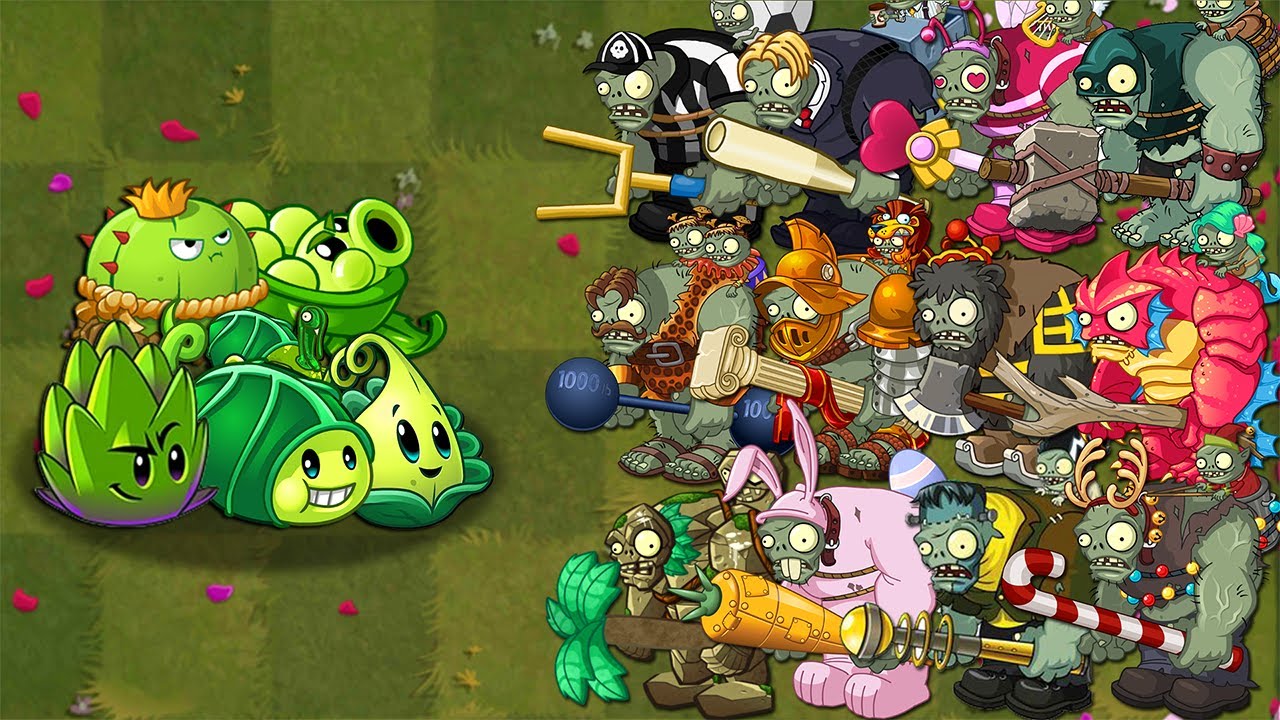 Plants vs Zombies 2 Final Bosses - Team Green Premium & Free Plants ...