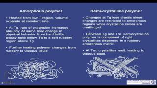 Mod-01 Lec-35 Amorphous and Crystalline State : Tg and Tm