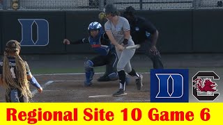 South Carolina vs #10 Duke Softball Highlights, 2024 NCAA Regional Site 10 Game 6 screenshot 4