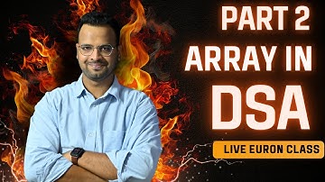 Array in datastructuur en algoritme | Euron Live-les | Deel 2