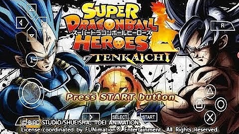 SDBH Tenkaichi Tag Team DBZ TTT MOD PPSSPP ISO V4