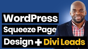 How to make a squeeze page with WordPress - Divi Leads