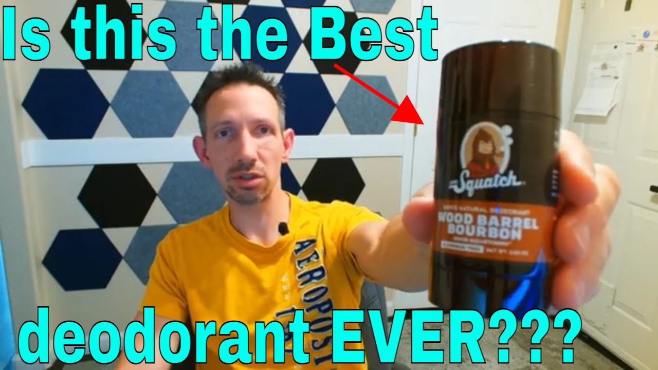 DR squatch deodorant review.. WOW! 
