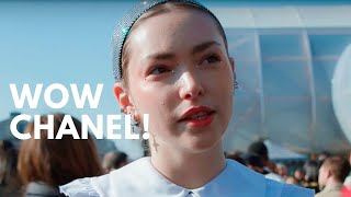 WHAT ARE PEOPLE WEARING IN PARIS? Paris Street Style ft Chanel & Louis Vuitton Show -- Episode 25