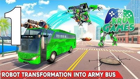 ARMY ROBOT TRANSFORM BATTLE JET ROBOT GAMES