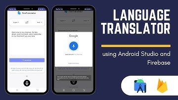 Language Translator app using Android Studio and Firebase | Java | Firebase | Android Studio