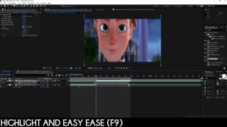 AE TUTORIAL - Scale squish,stretch transtion