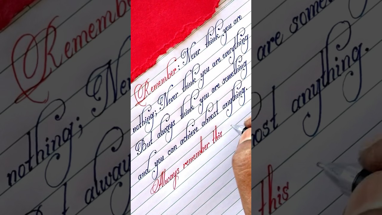 अच्छी HANDWRITING SE आप किसी भी TEACHER को IMPRESS KAR SAKTE HAIN 