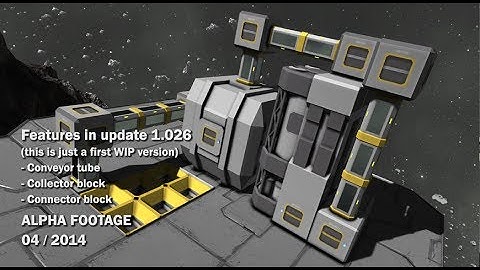 Space Engineers - Conveyor, Collector, Connector