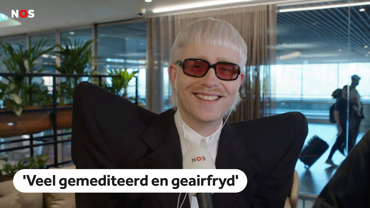 Joost Klein op weg naar het Songfestival - YouTube
