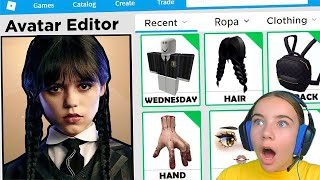 видео: ДЕЛАЮ СКИН УЭНСДЕЙ в ROBLOX! картинка: ДЕЛАЮ СКИН УЭНСДЕЙ в ROBLOX!
