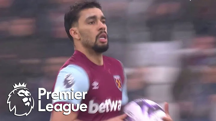 Lucas Paqueta pulls one back for West Ham against Burnley | Premier League | NBC Sports