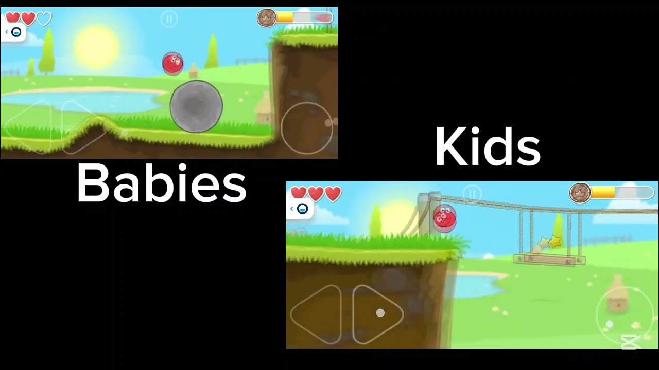 Red Ball 4 - Babies V. S. Kids