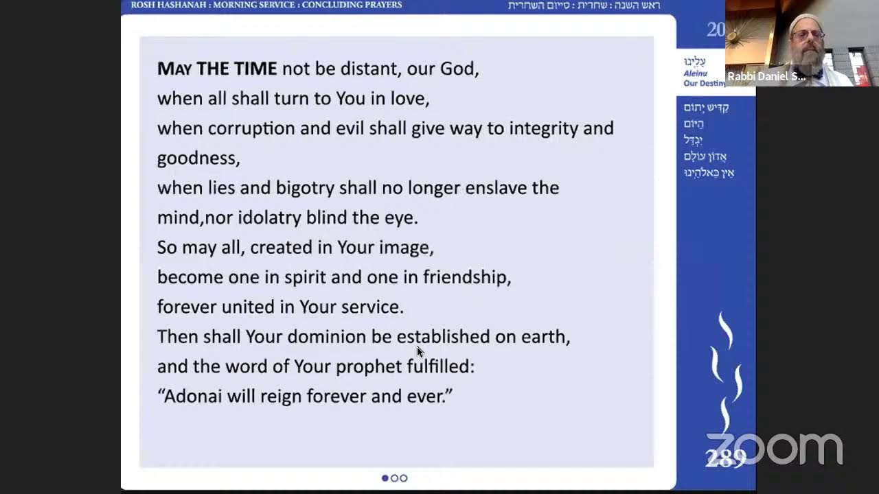 Temple Hesed 5782 High Holy Day services