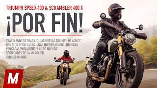 Triumph Speed 400 & Scrambler 400 X | Análisis | Premiere mundial