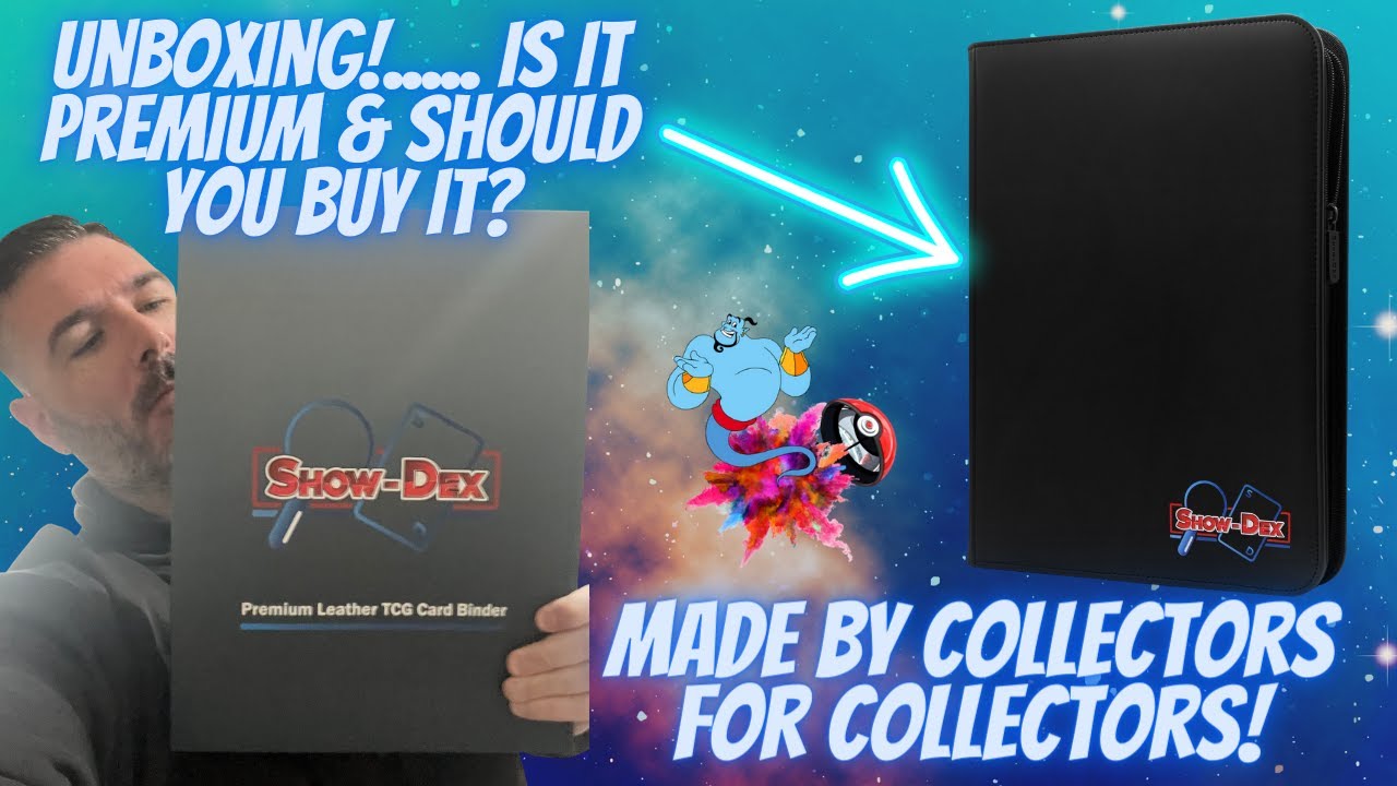UNBOXING! The ShowDex Premium Binder! Made by collectors for