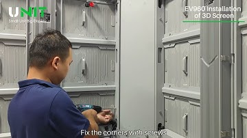 EV960 LED Cabinet | 3D Screen Installation Made Easy
