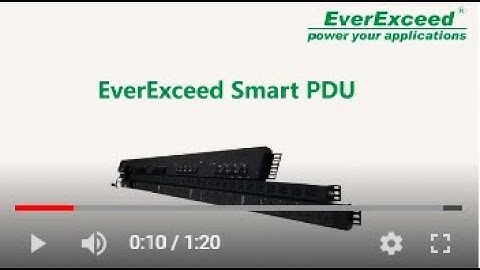 EverExceed Smart PDU (Power Distribution Unit)