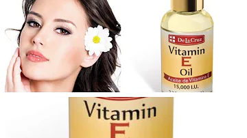 ¿Cuánto tiempo debo mantener el aceite de vitamina E en la cara?