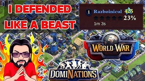 Copy my base layout for a good defence in the World War #dominations