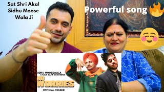 Akki and Mom Reaction - No Worries (Official Video) | Sidhu Moose Wala & Raja Game Changerz