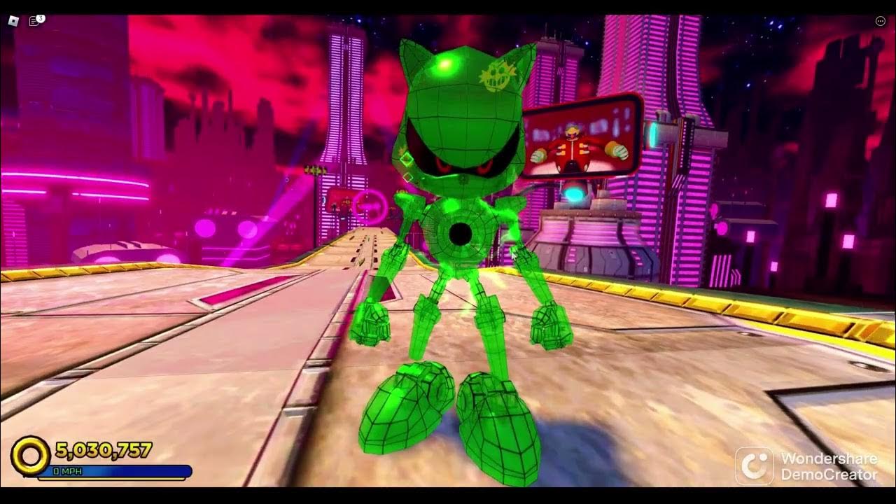 Hologram metal sonic youtube