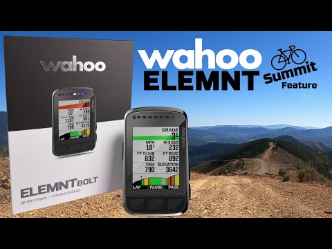  Update New Wahoo ELEMNT Summit Feature Release // More Detailed Elevation Profiles