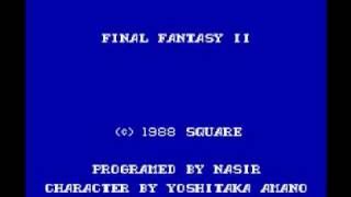 Final Fantasy II (NES) Music - Title Theme Ff2 Nes Music Main Theme