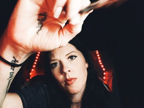 ASMR | Doing Your Makeup (Roleplay)~ Personal Attention, mouth sounds, and more