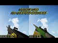 PUBGMC Mod - All Weapons Showcase - PUBG mod for Minecraft 1.12.2