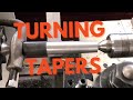 How to Turn Tapers on a Lathe | Offset Tailstock vs Taper Attachment