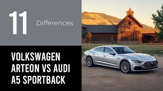 Volkswagen Arteon vs Audi A5 Sportback