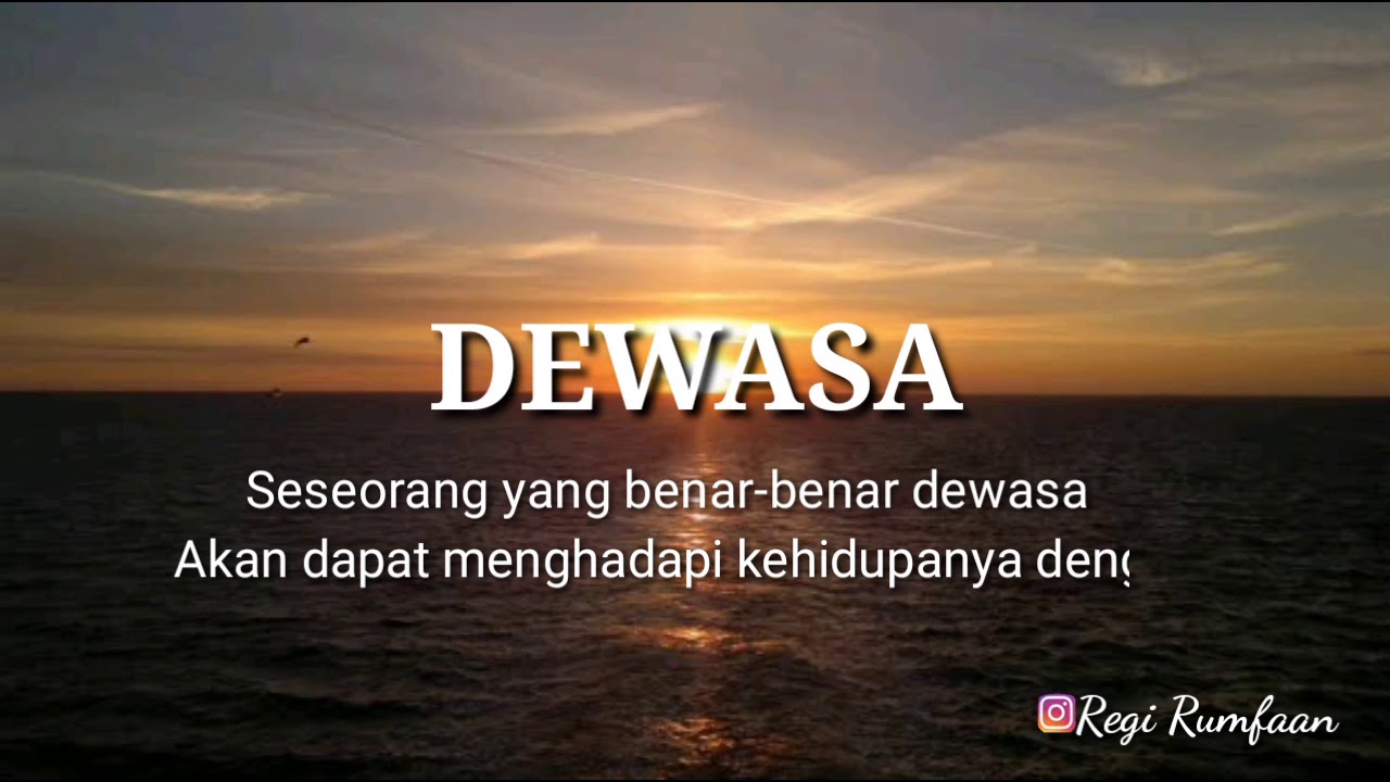  KATA KATA  MOTIVASI  MENJADI DEWASA  YouTube