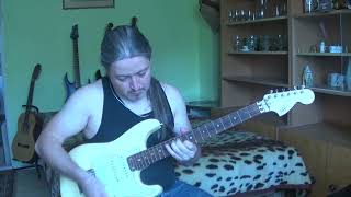 Manowar  The Gods Made Heavy Metal guitar Solo Cover