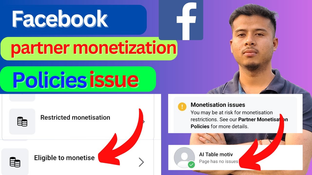 Restricted Monetization issue Kaise solve kare ✅️🤑facebook Monetization Issue कैसे सही करे 