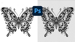 How To remove white background and make it transparent in adobe photoshop