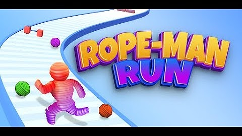Rope Man Run Gameplay Walkthrough Part 01 (iOS, Android) Rookeiro