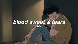 bts - blood sweat & tears (slowed + reverb) ✧