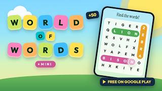 World of Words Mini | A Word Search Adventure screenshot 3