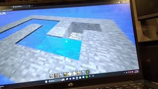 Classic Minecraft water physics test