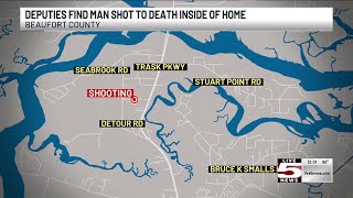VIDEO: Beaufort Co. deputies find man shot dead inside of home