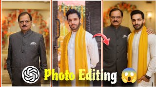 Father Son Ai Chatgpt Photo Editing 😱 Chatgpt Father Ke Sath Ai Photo Editing Chatgpt screenshot 5