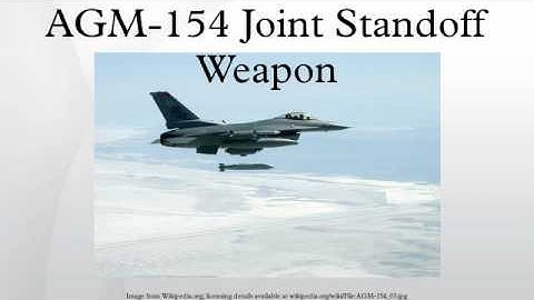 AGM-154 Joint Standoff Weapon